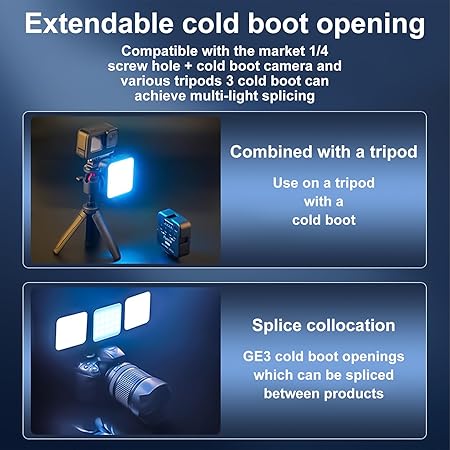Portable LED Video Light: Elevate Your Videos with Professional Lighting