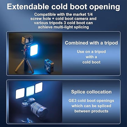 Portable LED Video Light: Elevate Your Videos with Professional Lighting