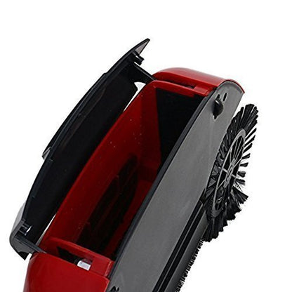 🧹 Manual Floor Sweeper with 360° Rotating Head – No Electricity Required