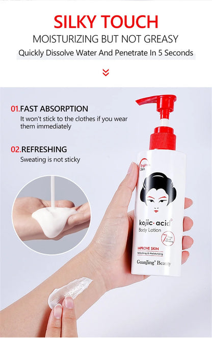 Kojic Acid Skincare Series – Brightening, Dark Spot Removal & Skin Repair Line