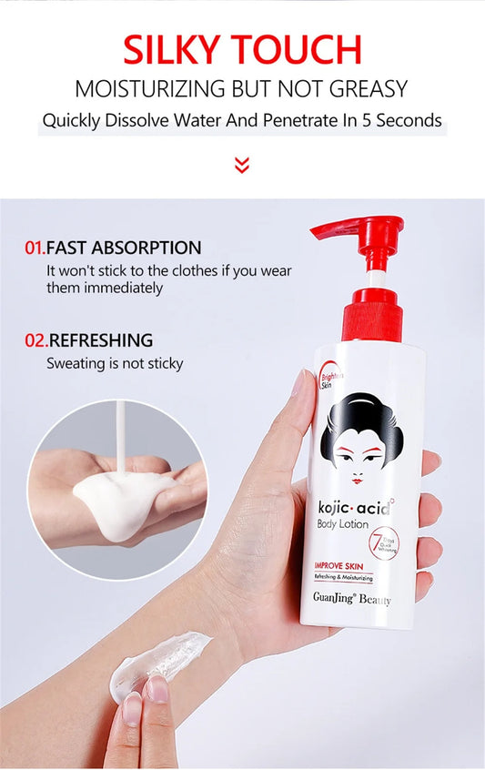 Kojic Acid Skincare Series – Brightening, Dark Spot Removal & Skin Repair Line